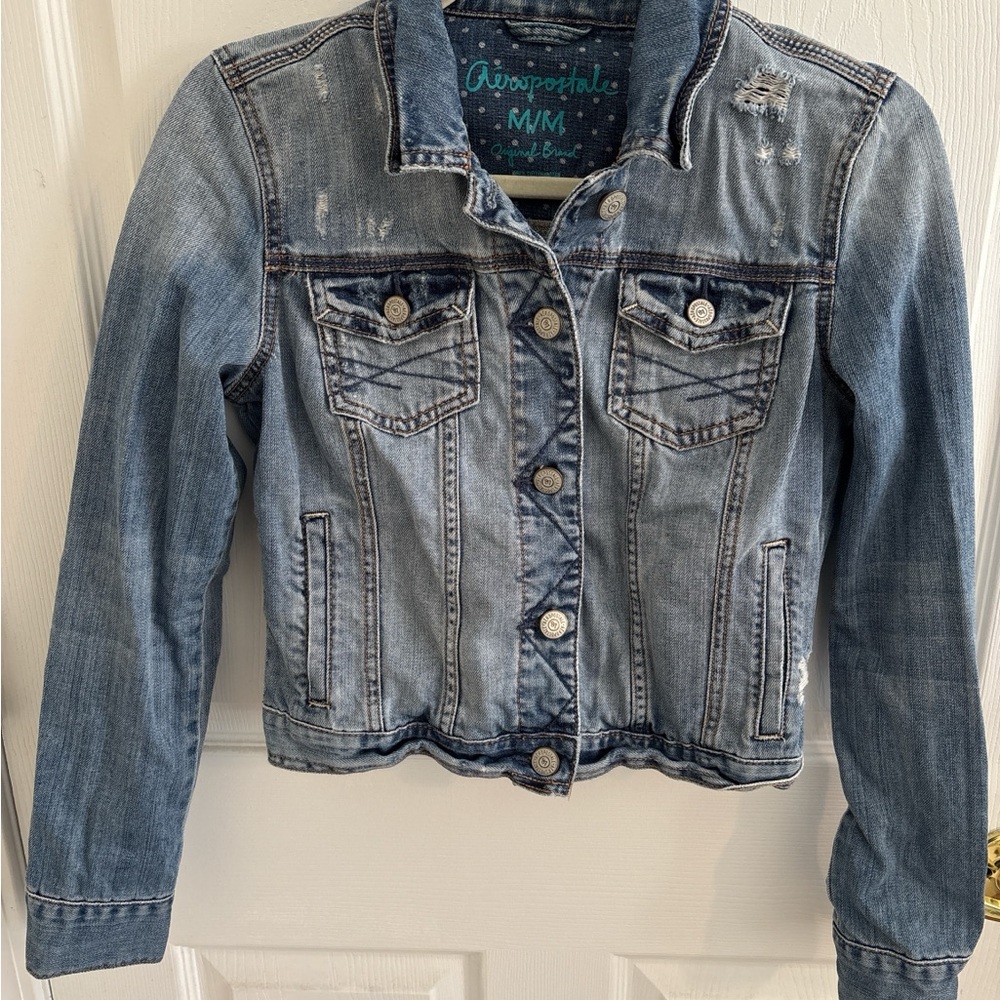 Aeropostale Blue Denim Jacket